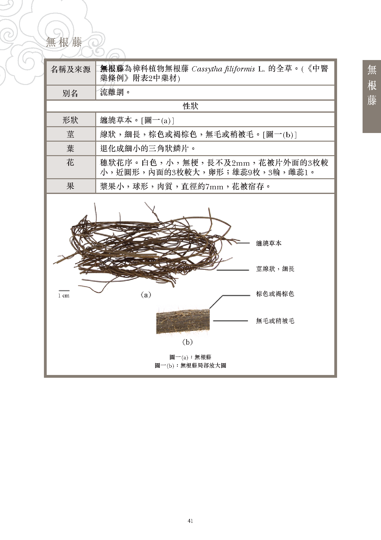 此圖片展示《曾與香港不良事件有關的中藥材參考資料》刊物的第41頁