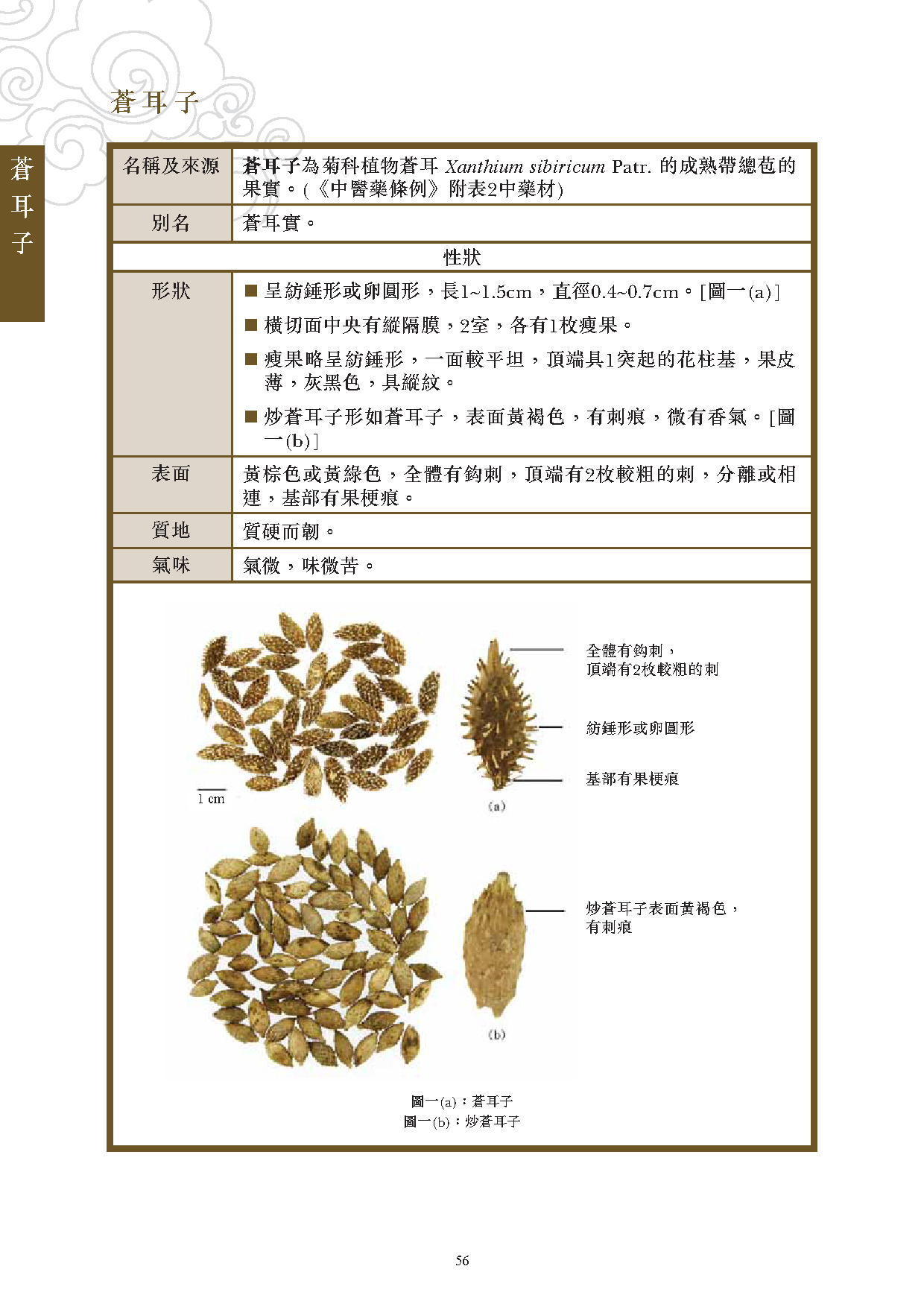 此圖片展示《曾與香港不良事件有關的中藥材參考資料》刊物的第56頁