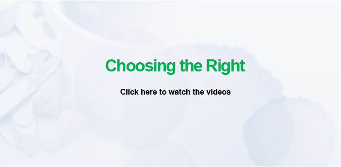Video series "Choosing the Right"